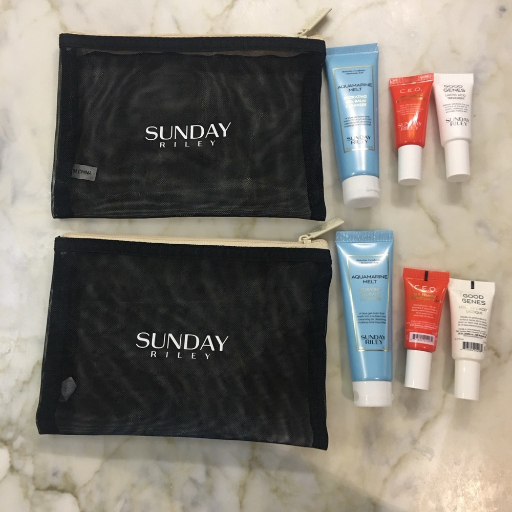 2 X Sunday Riley bundle